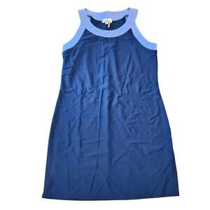 Jude connally womens medium nylon active tennis dress mini shift navy yacht prep